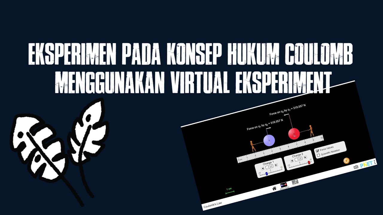 PRAKTIKUM KONSEP HUKUM COLOUMB || PhET SIMULATIONS