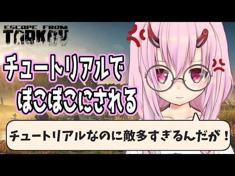 【Escape from Tarkov】チュートリアルでぼこぼこにされる金平あめ