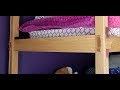 Woodworking triple bunk bed with knock down joinery Woodworking triple bunk bed with knock down joinery