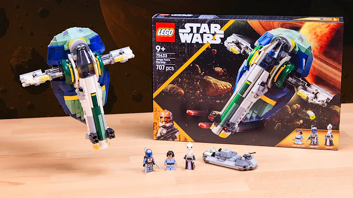 LEGO Star Wars Jango Fetts Starship REVIEW | Set 75433