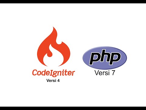 Instal Belajar Codeigniter
