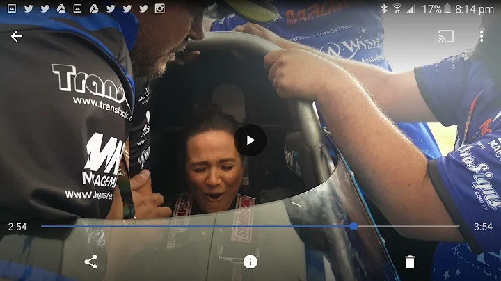 Emma Notarfrancesco Meets Top Fuel Drag Racing