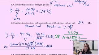 H Ch. 18-19 (Part 7) - Gas Density and Partial Pressure