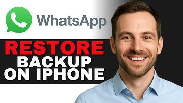 How To Restore WhatsApp Backup on iPhone (2025 GUIDE)