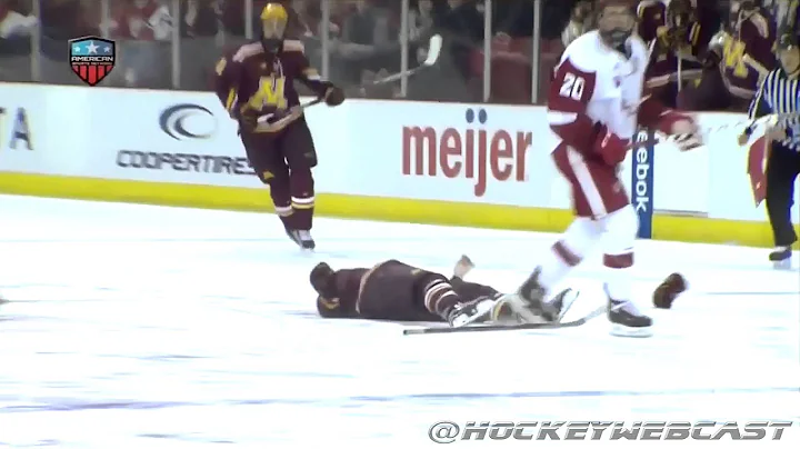 Eddie Wittchow DESTROYS Tommy Novak - Gophers vs B...