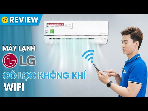 Máy lạnh LG Dual Cool Inverter 1 HP: có lọc không khí, kết nối WiFi (V10API) • Điện máy XANH