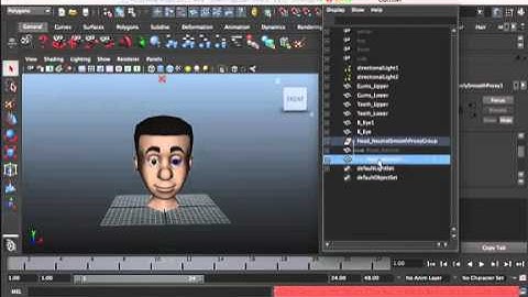 Maya Tutorial: 10-Subdivision serface workflow using the Subdiv Proxy 2/2