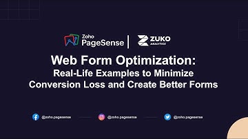 Web Form Optimization: Real-Life Examples to Minimize Conversion Loss ft. Alun Lucas, Zuko Analytics