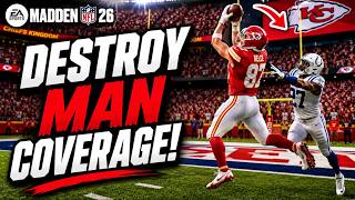 DESTROY MAN COVERAGE PRESS DEFENSE! NEVER DROP A PASS AGAIN IN MADDEN 26!