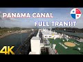 Panama Canal 2023 Full Transit Timelapse l Полное Прохождение Панамского Канала Таймлапс RoRo Vessel