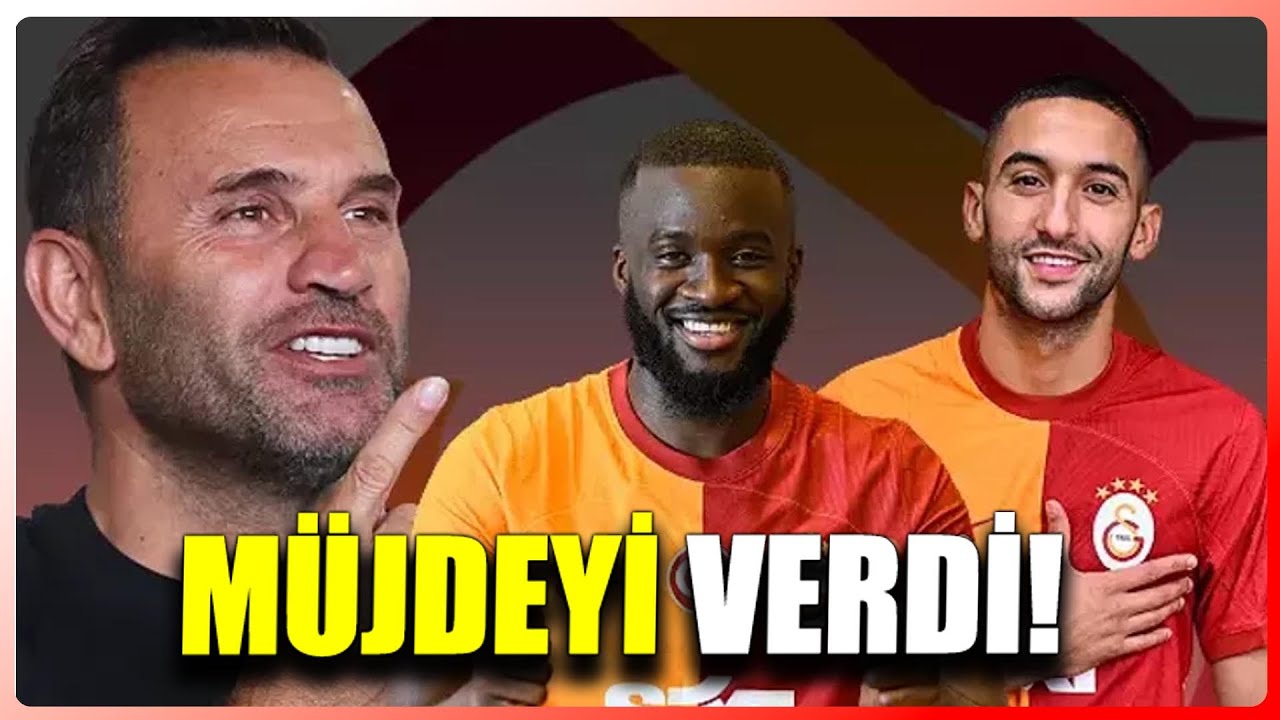 Ziyech ve Ndombele ne zaman oynayacak? Okan Buruk taraftara müjdeyi verdi Ulusal Kanal YouTube