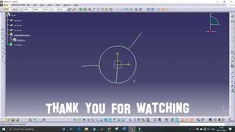Line Normal to Curve Command | Part Design Module | Mechanical Design | CATIA V5 | CAE made easy