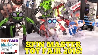 Spin Master EXCLUSIVE 2016 Sneak Peek on BeTerrific at Toy Fair!