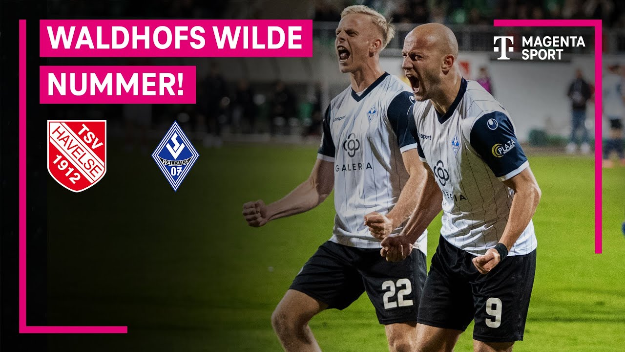 TSV Havelse – SV Waldhof Mannheim, Highlights mit Live-Kommentar | 3. Liga | MAGENTA SPORT