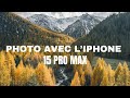 Les rglages de liphone pour des photos incroyables iphone 15 pro max et iphone 15 pro