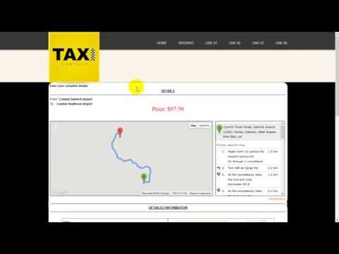 Online Taxi Booking Portal 1 Preveiw