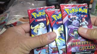 Pokemon Darkrai and Slaking stacking tins SIR Nidoking found on last pack Magic