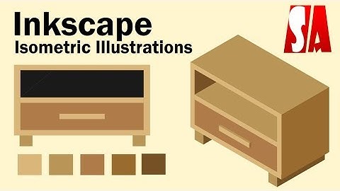 Inkscape Isometric Illustrations 2: Axonometric grids | (With a drawing challenge at the end)