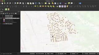 Traffic simulation inputs and shortest path demonstration