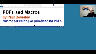 PDFs and Macros