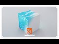 [Teaser]  Houdini, COPs | Stylized Water Cube