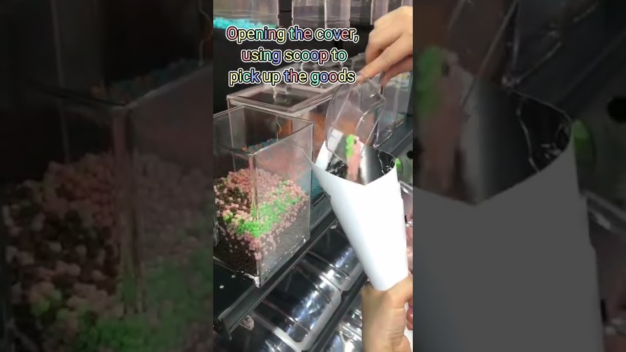 ECOBOX Airtight Candy Storage Container Bulk Candy Bins