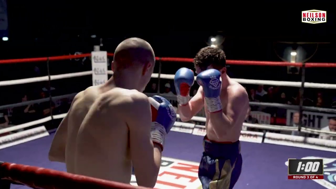 Jake Price vs Lee Connelly - Fight Town Swindon - 26th March 2022 - Neilson Boxing