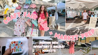 HOLIDAY MARKET SEASON | Two Market Weekend | Sublimation Testing | Craft Fair Tips | Studio Vlog #36