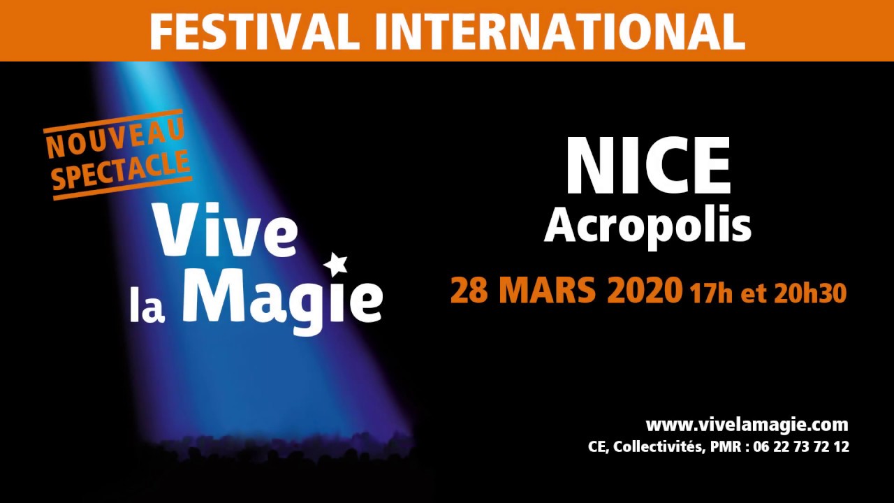 Festival international « Vive la Magie » 2020 YouTube