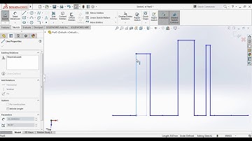 SolidWorks Tutorial 12 - Jog & Centerline