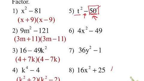 6.2 Difference of squares video