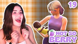 The Orange Generation Is HERE!! 🍊💜 [PLUM] Sims 4 Not So Berry Challenge Ep. 19