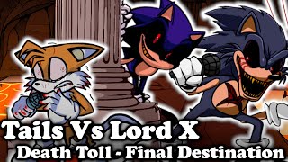 FNF | Tails Vs Lord X | Death Toll - Hypno's Lullaby V2 | Mods/Hard |