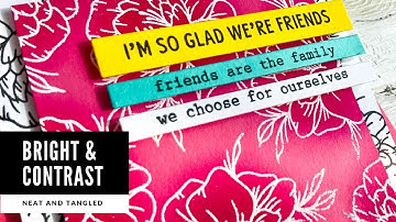 Bright & Contrast Card with Daria