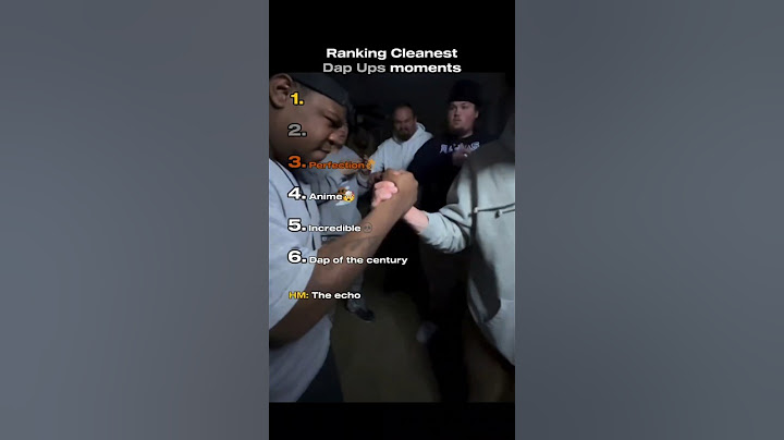 The perfect dap doesn't exi-👋 #tiktok #dap #ranking #funny