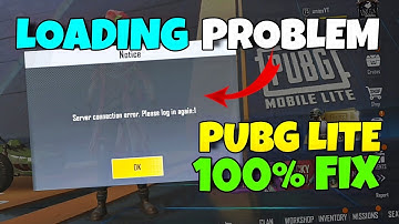Pubg lite loading problem | Pubg lite loading screen problem 100% Fix