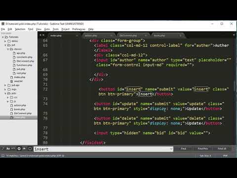 CRUD using PDO in PHP: Delete Data - YouTube