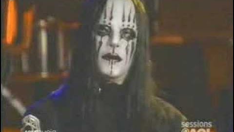 Slipknot Interview Joey Jordison & Corey Taylor Sessions @ A