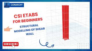 17. ETABS for beginners: Structural Modelling of Shear wall