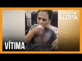 Uma mulher foi agredida dentro de uma estação do metrô de São Paulo. 