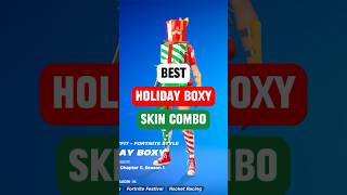 🎄BEST Holiday Boxy Skin Combo (NEW Fortnite Christmas Skin)
