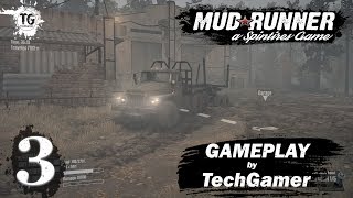 Spintires Mudrunner - The Bog - Single Player - Gameplay screenshot 4
