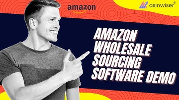 Amazon Wholesale Sourcing Software Demo | Asinwiser #Asinwiser