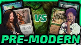 Counter Rebels Vs Mono Green Stompy Paper Premodern Mtg Gameplay 2025