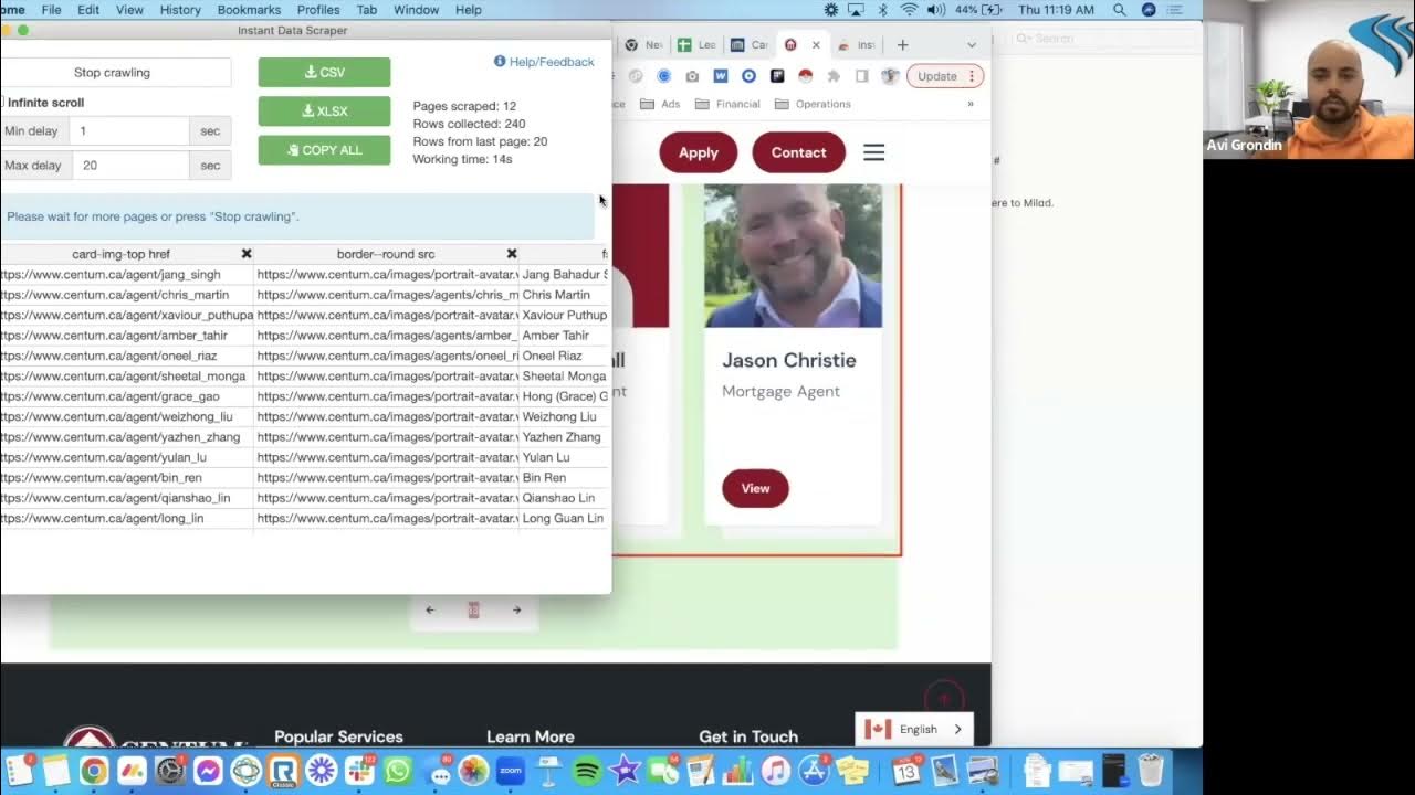 How to Use Instant Data Scraper to Never Run Out of Cold Leads YouTube