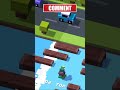 Crossy Road Crossing The Road and Rivers #Shorts