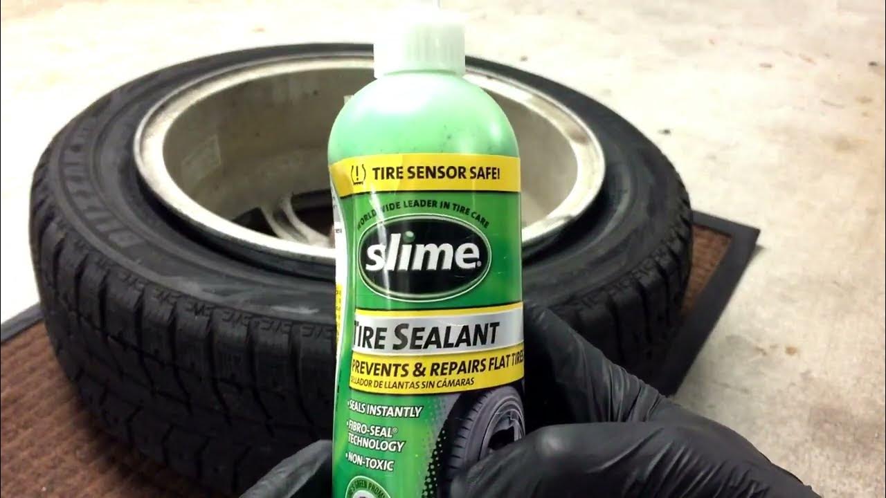 Will Tire SLIME seal a leaking tire bead? - YouTube