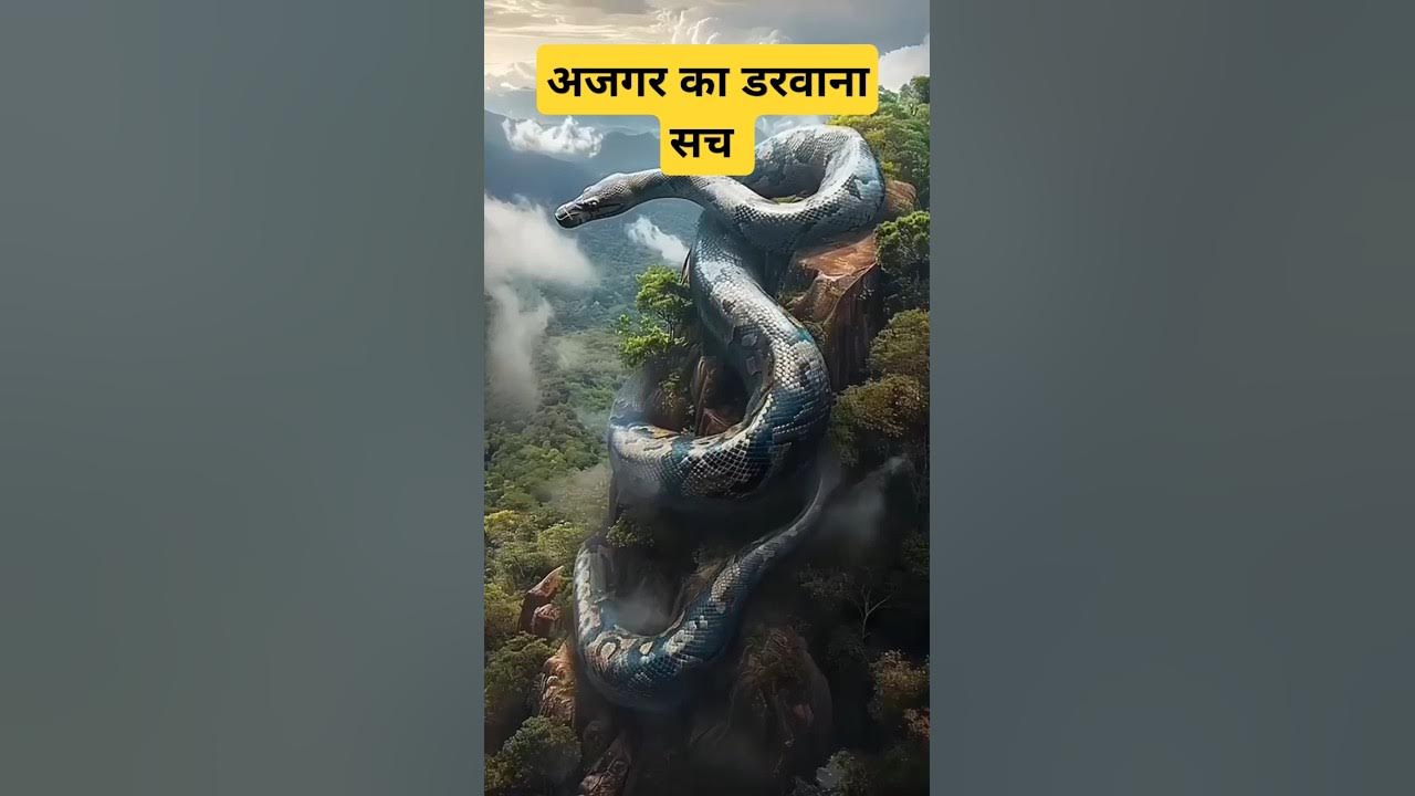 अजगर का डरावना सच 🙏🙏(The Terrifying Truth of the Jungle's Deadly Python ...