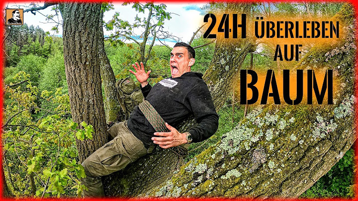 24H ÜBERLEBEN & SCHLAFEN auf einem BAUM - Geht das so einfach? | Survival Mattin