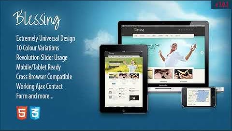 Blessing | Responsive Church & Charity Site Template | Themeforest Website Templates and Themes
